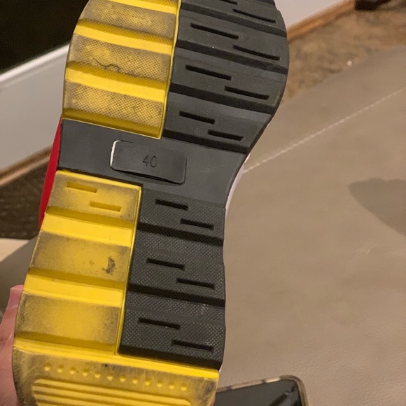 Nasty Gal “All Bright Already” Colorblock Sneakers - Picture 4 of 4